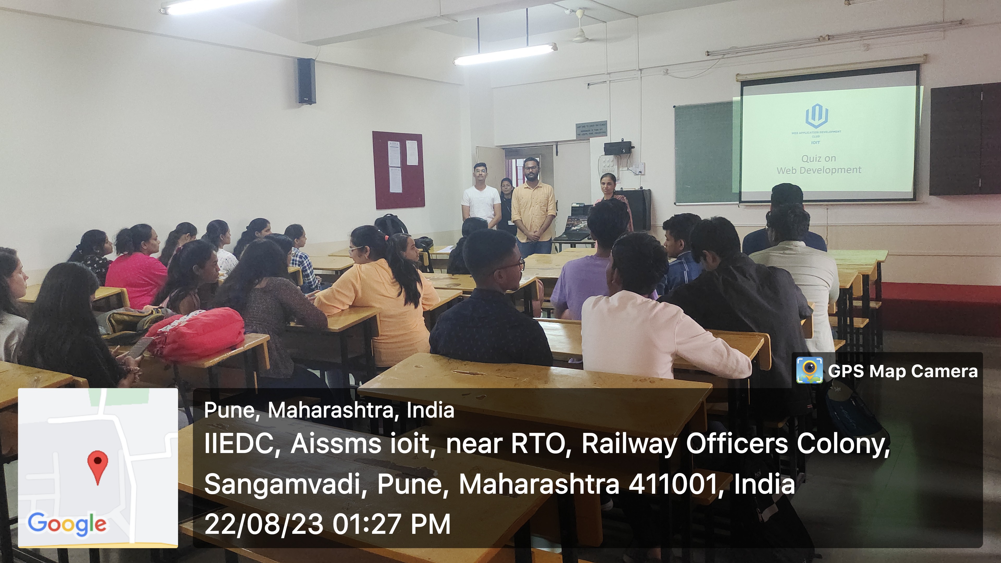 Quiz on Web Development Event